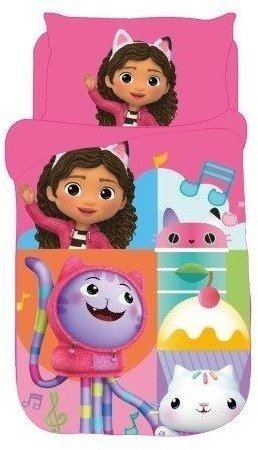 סט מצעים יחיד 90X200 בית הבובות של גבי