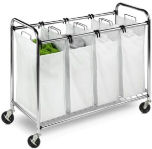 סל כביסה 4 תאים נירוסטה Honey Can Do