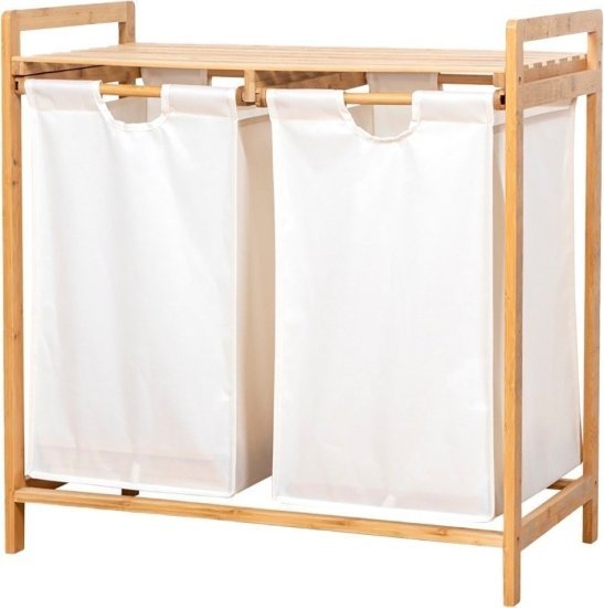 413752_b_1.jpg סל כביסה במבוק 2 תאים מבית HomeSet - צבע עץ במבוק