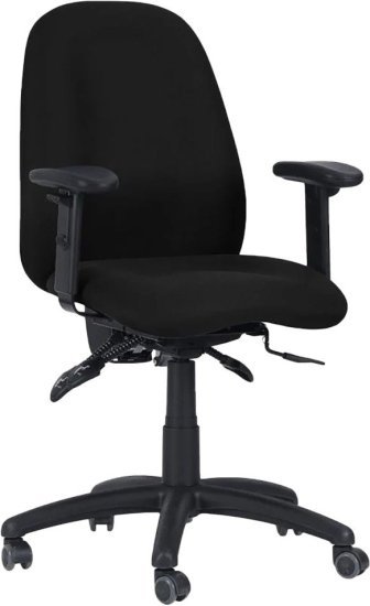כיסא משרדי ארגונומי דגם DATA PRO מבית Dr.Gav - צבע שחור