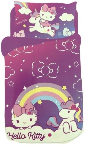 סט מצעים יחיד 90X200 הלו קיטי