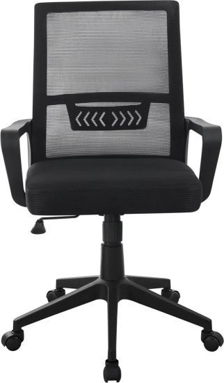 כיסא מחשב משרדי מתכוונן מבית Step Up - דגם 7018 - צבע שחור