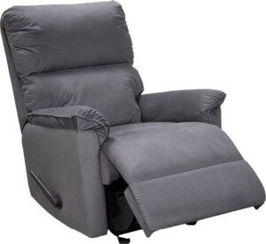 כורסת טלויזיה מבד דגם FREEDOM מבית Dr.Gav - צבע אפור כהה