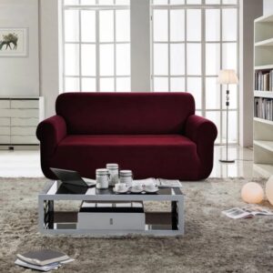 כיסוי לכורסא מושב אחד דגם ויטה מבית Arige Gad - צבע אדום כהה