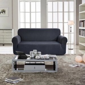 כיסוי ספה דו מושבית דגם ויטה מבית Arige Gad - צבע אפור כהה