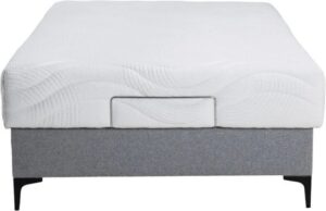 מיטת נוער מתכווננת חשמלית 120/200 דגם WEB מבית Dr.Gav - צבע אפור