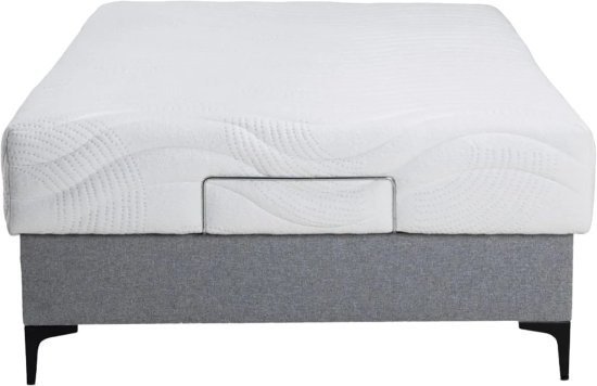 מיטת נוער מתכווננת חשמלית 120/200 דגם WEB מבית Dr.Gav - צבע אפור