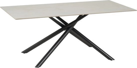 שולחן פינת אוכל מלבני יוקרתי עשוי שיש דגם DT814 מבית Step Up - צבע אפור