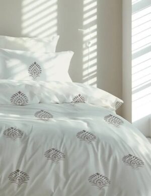 סט מצעים למיטה זוגית 180x200 ס''מ דגם קאן מבית ערד טקסטיל