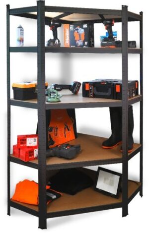 421142_b_1.jpg כוננית מודולרית פינתית 5 מדפים 180x90x120 ס''מ Smith - צבע שחור