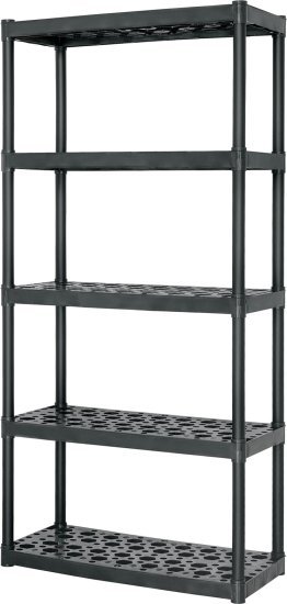 421647_b_1.jpg כוננית פלסטיק 5 מדפים עד 70 ק''ג למדף Truper