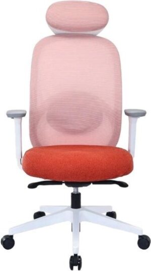 כיסא משרדי INFINITY מבית Dr.Gav - צבע אדום / ורוד