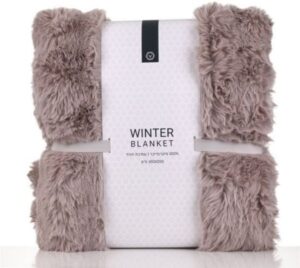 423489_b_1.jpg שמיכת חורף מיקרופייבר יחיד 150x200 ס''מ דגם Monaco מבית Vardinon - צבע בז'