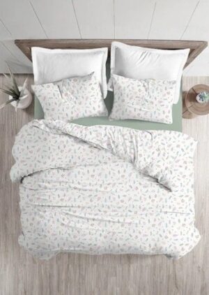 423682_b_1.jpg סט מצעים ג'רסי 100% כותנה 180x200 ס''מ דגם פלורנס מבית Homestyle