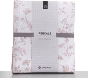 סט מצעים פרקל 100% כותנה 140x200 ס''מ דגם Olivia מבית Vardinon