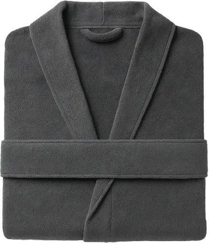 423911_b_1.jpg חלוקי רחצה 100% כותנה מידה S מבית Arige Gad - צבע אפור כהה