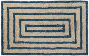 שטיחון לאמבטיה 50x80 ס''מ דגם אורי מבית Homestyle - צבע כחול