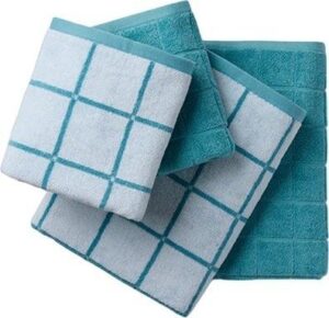 425191_b_1.jpg מארז 4 מגבות (2 גוף + 2 פנים) 100% כותנה דגם לונדון מבית Homestyle - צבע כחול