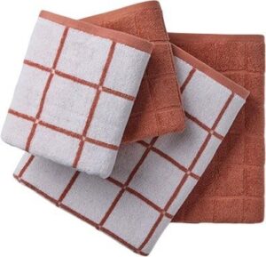 425193_b_1.jpg מארז 4 מגבות (2 גוף + 2 פנים) 100% כותנה דגם לונדון מבית Homestyle - צבע כתום