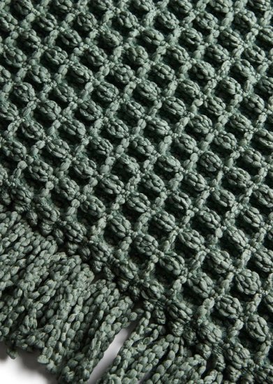 שטיח לרצפה 90x150 ס''מ דגם וואפל מבית Homestyle - צבע ירוק