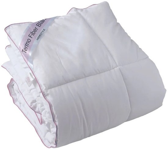 שמיכת פוך אנטי-אלרגית מיקרופייבר 100% פוליאסטר 150x200 ס''מ דגם טרמופייבר מבית Homestyle