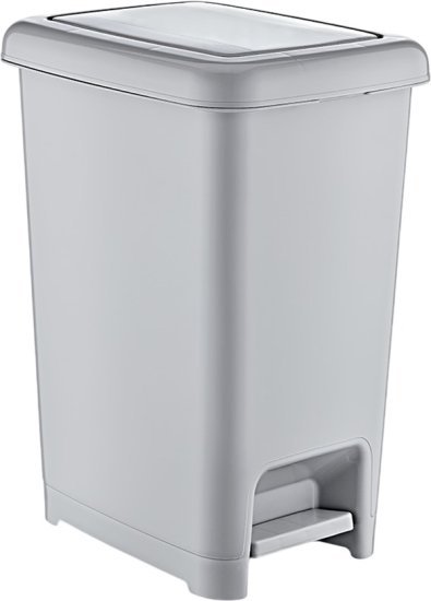 פח דוושה 40 ליטר מבית Millennium - צבע לבן