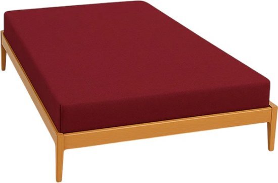 סדין למיטת יחיד 90x200 ס''מ קולקציית Jersey מבית Arige Gad - צבע בורדו