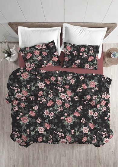 סט מצעים 3 חלקים 100% מיקרופלנל 90x200 ס''מ מבית Homestyle - דגם Denise