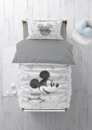 סט מצעים 3 חלקים 100% כותנה 70x130 ס''מ מבית Homestyle - הלו מיקי