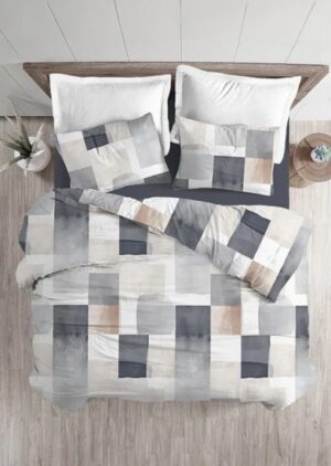 429078_b_1.jpg סט מצעים 3 חלקים 100% מיקרופלנל 90x200 ס''מ מבית Homestyle - דגם Rimon