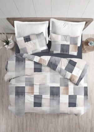 סט מצעים 4 חלקים 100% מיקרופלנל 180x200 ס''מ מבית Homestyle - דגם Rimon