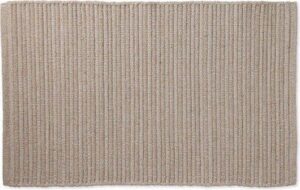 שטיח לרצפה 50x80 ס''מ דגם פסים מבית Homestyle - צבע בז'