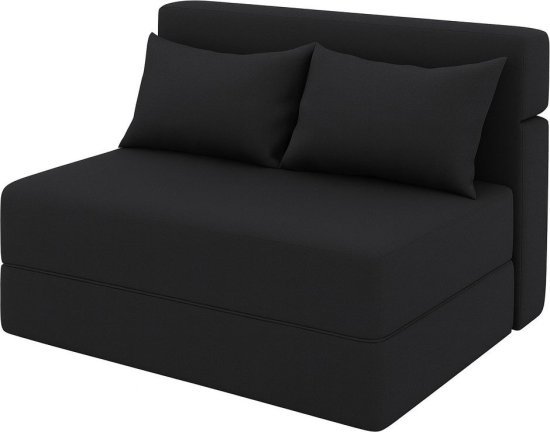 ספה נפתחת למיטה בגודל 100x200 ס''מ דגם Sleepo מבית King Comfort - צבע אפור