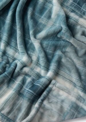 429234_b_1.jpg כרבולית מיקרופלנל 127x152 ס''מ דגם אנה מבית Homestyle - צבע כחול