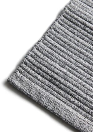 שטיח לרצפה 60x120 ס''מ דגם פסים מבית Homestyle - צבע אפור כהה