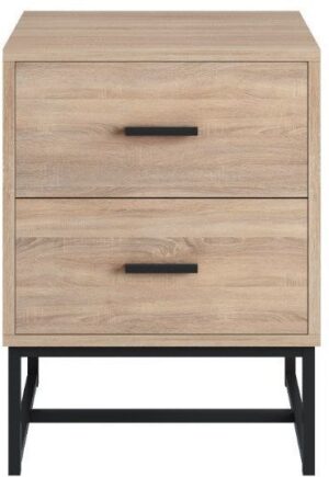 שידת לילה דגם רום מבית Ramos - צבע אורן בהיר