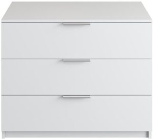 שידת 3 מגירות מבית Ramos - צבע לבן