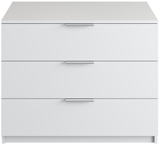 שידת 3 מגירות מבית Ramos - צבע לבן