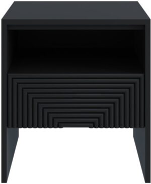 שידת לילה דגם אדל מבית Ramos - צבע שחור