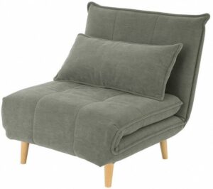 כורסא נפתחת למיטת יחיד דגם Doris מבית Bradex - צבע אפור כהה