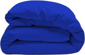 433238_b_1.jpg ציפה לשמיכת יחיד 100% כותנה 150x200 ס''מ קולקציית Ekko Cotton מבית Arige Gad - צבע כחול