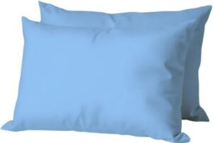 433277_b_1.jpg זוג ציפיות לכרית 100% כותנה 50x70 ס''מ קולקציית Ekko Cotton מבית Arige Gad - צבע תכלת