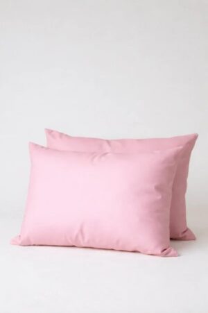 433280_b_1.jpg זוג ציפיות לכרית 100% כותנה 50x70 ס''מ קולקציית Ekko Cotton מבית Arige Gad - צבע ורוד