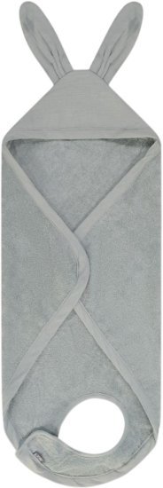 433407_b_1.jpg מגבת רחצה קפוצ'ון עם אוזני חיה 70x70 ס''מ מבית Minene - צבע כחול