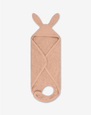 433419_b_1.jpg מגבת רחצה קפוצ'ון עם אוזני חיה 70x70 ס''מ מבית Minene - צבע נוגט