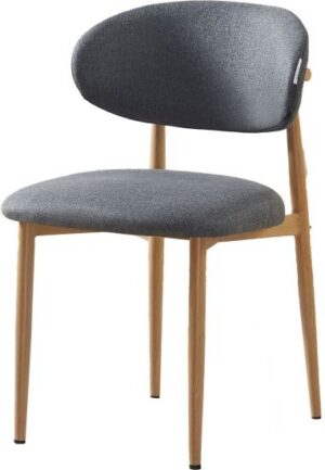 434427_b_1.jpg כיסא מרופד לפינת אוכל דגם Alon מבית Star Shop - צבע אפור בהיר