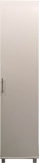 ארון שירות 5 מדפים 184x40x40 ס''מ דגם Kitty מבית Homax - צבע לבן