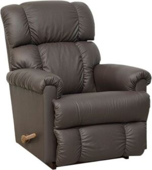 כורסת טלוויזיה מעור דגם Pinnacle מבית Lazboy - צבע חום