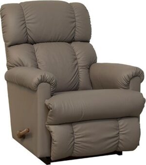 434687_b_1.jpg כורסת טלוויזיה מעור דגם Pinnacle מבית Lazboy - צבע אפור