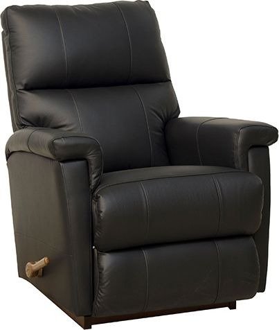 כורסת טלוויזיה מעור דגם Ethan מבית Lazboy - צבע שחור